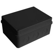 Коробка распределительная ОП 150х110х70мм IP54 10 выходов без гермовводов крышка на винтах материал - полипропилен черн. Epplast 215310