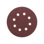Диск абразивный на ворсовой основе на липучке перфорир. P60 125мм (уп.10шт) Kranz KR-91-1165