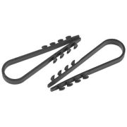 Дюбель-хомут 19-25мм для круглого кабеля NO-224-561 черн. (уп.10шт) Эра Б0066259