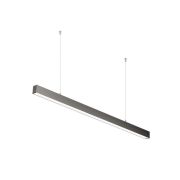 Светильник светодиодный ДПО/ДСО TS 02 S 48 OP 840 L1500 BK 1500х60х60 мм 40Вт 4000К IP20 подвесной линейный в компл. с тросом 3м черн. Русский Свет 11050224515