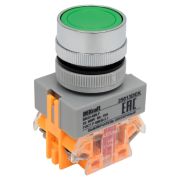 Выключатель кнопочный ABLF ВК-22 d22мм 220В зел. DEKraft 25013DEK