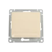 Кнопка нажимная 1-кл. СП Glossa 10А IP20 (сх. 1) 10AX механизм беж. SE GSL000215