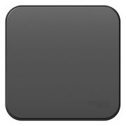 Выключатель 1-кл. ОП Blanca 10А IP20 (сх. 1) 250В с изолир. пластиной антрацит SE BLNVA101016