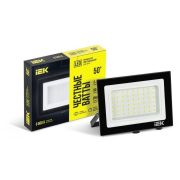 Прожектор светодиодный СДО 06-50 6500К IP65 черн. IEK LPDO601-50-65-K02