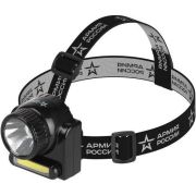 Фонарь светодиодный налобный аккумуляторный GA-501 АР «Гранит» 3ВтCOB+3ВтLED ближний и дальний свет (картон. упак.) Эра Б0030185