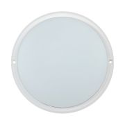 Светильник светодиодный ДПО 4003 15Вт 4000К IP54 круг бел. IEK LDPO0-4003-15-4000-K01