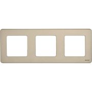 Рамка 3-м Inspiria шампань IEK 673958