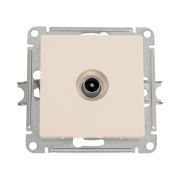Розетка телевизионная проходная TV AtlasDesign 4дБ механизм беж. SE ATN000292