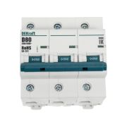 Выключатель автоматический модульный 3п D 80А 10кА ВА-201 DEKraft 13020DEK