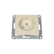 Розетка 1-м СП AtlasDesign 16А IP20 без заземл. защ. шторки механизм беж. SE ATN000249