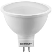 Лампа светодиодная 61 889 OLL-MR16-10-230-3K-GU5.3 10Вт 3000К тепл. бел. GU5.3 1000лм 176-264В ОНЛАЙТ 61889
