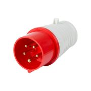 Вилка 015 переносная 3Р+РЕ+N 16А 380В IP44 Rexant 11-8902