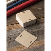 Бирка маркировочная мягкая У-134М (большой квадрат) (уп.100шт) PROxima EKF mm-134-bs