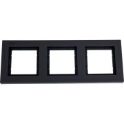 Рамка 3-м AtlasDesign Aqua IP44 карбон SE ATN441003