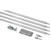 Комплект заземления верт. d16 дл.6м (4х1.5м) безмуфт. сталь гор. оцинк. IEK ZKZ11-14-016-06