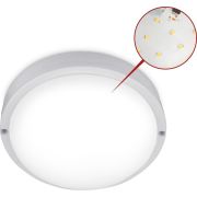 Светильник светодиодный СПП МД-1065-КРУГ 10Вт 6500К IP65 900лм 140мм герметичный с микроволновым датчиком IN HOME 4690612044095